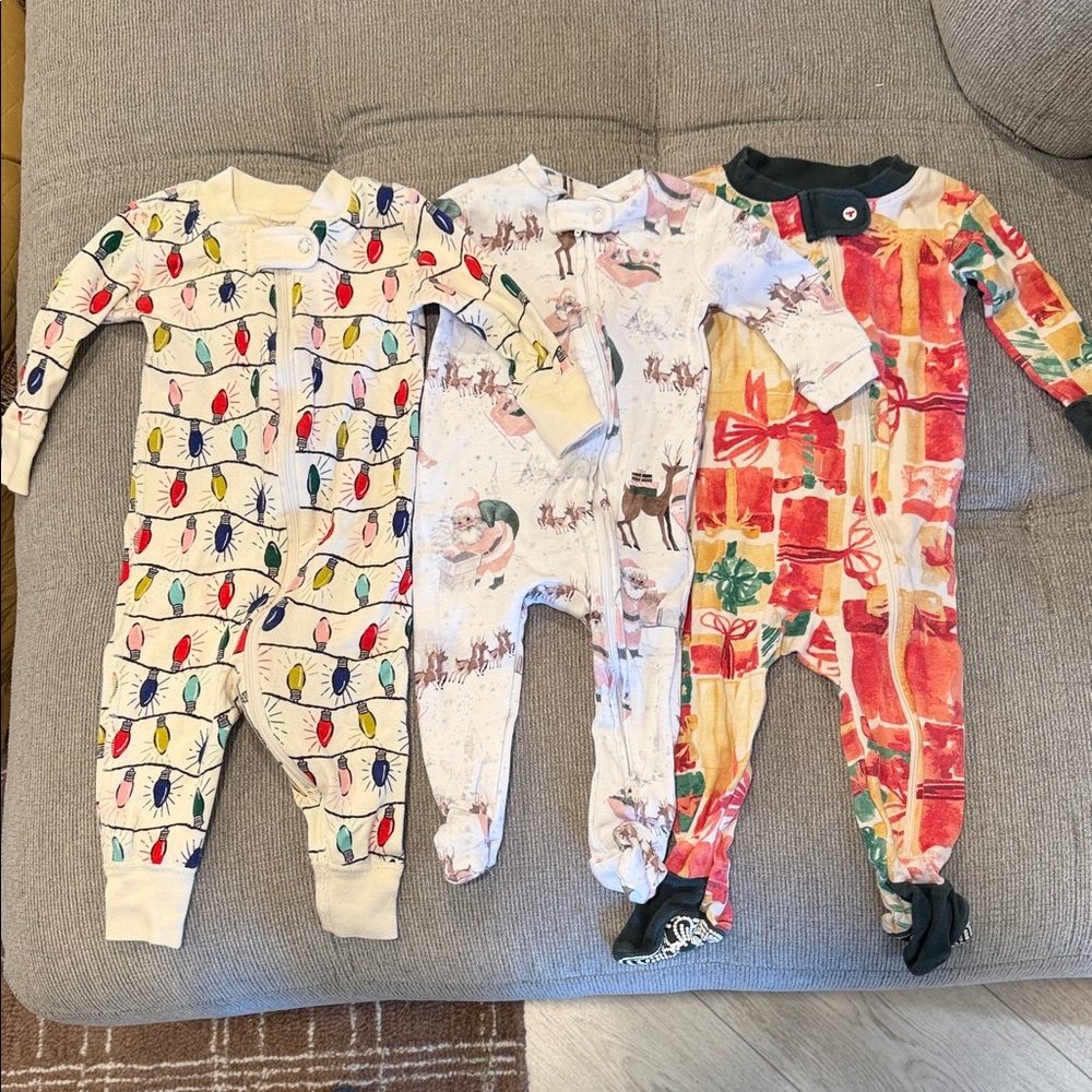 Festive sleepys for baby girl 3-6 months